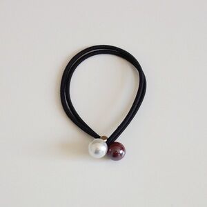 Hair Ties Pearl Hair Ties For Women Bun Hairstyle Ponytail Hair Accessories